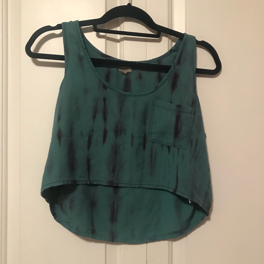 Tie dye crop top